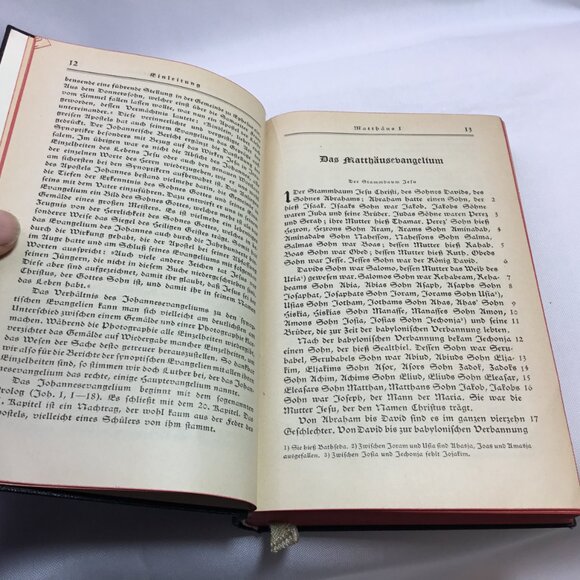 1946 Stutgartt German Bible (Das Neue Testament) Ludwig Thimme - Picture 11 of 14
